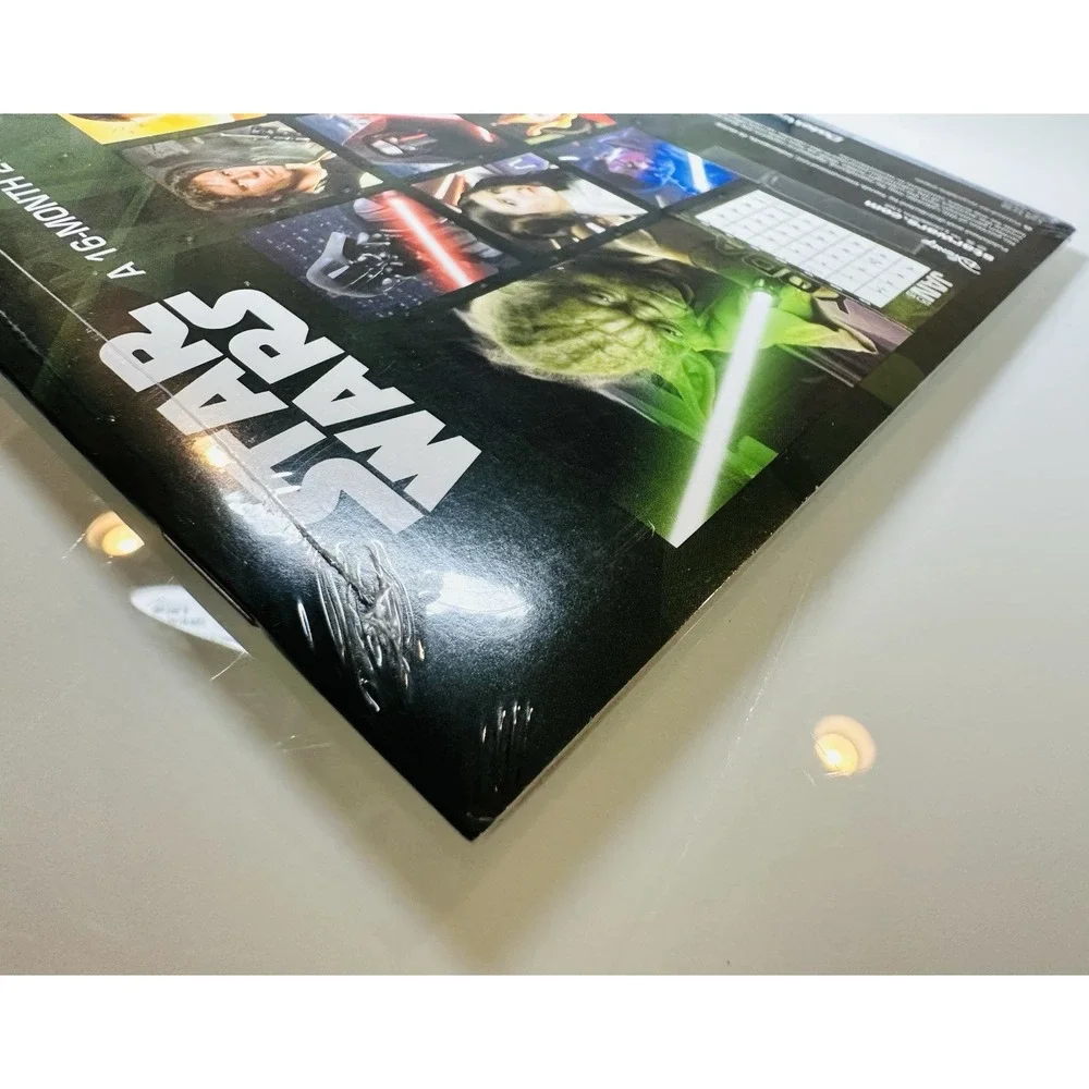 Star Wars 16-Month Wall Calendar 2019 NEW!